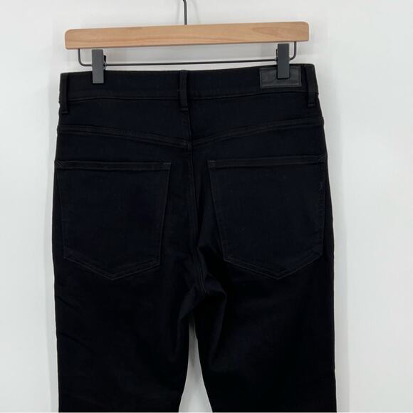 Express black high rise lace up stretch ankle legging jeans 10R - Picture 6 of 9